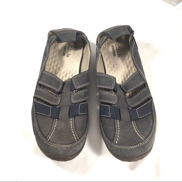 clarks blue sandals